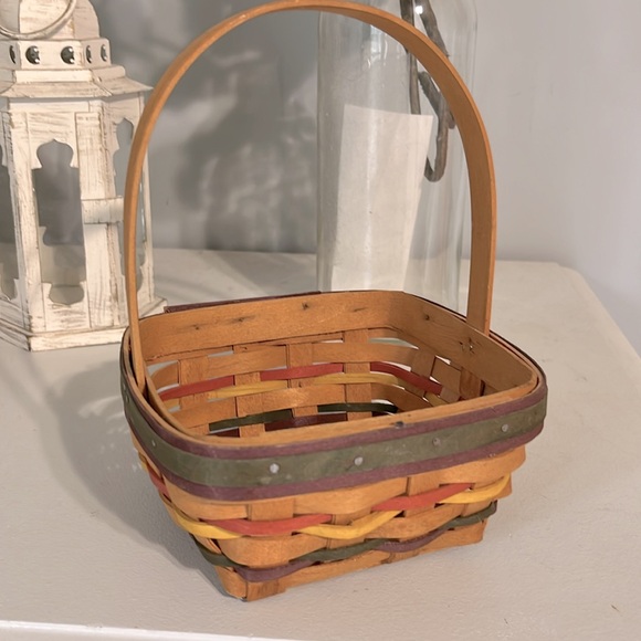 Longaberger Basket Small Handwoven Ohio USA 1998 Edition Vintage - Picture 4 of 5